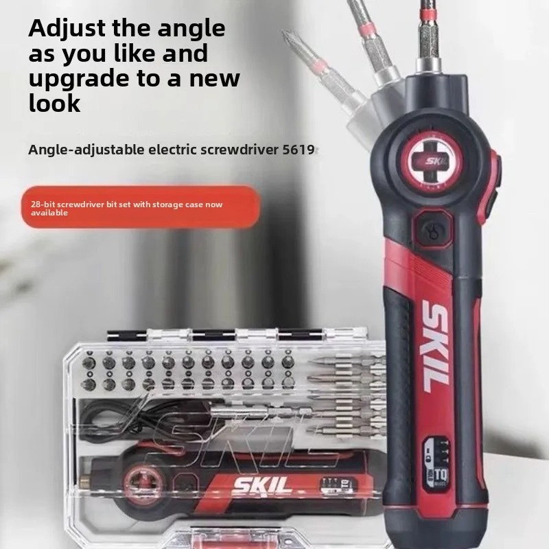 SKIL 4V Pivot Grip Cordless Rechargeable Screwdriver - Image 2