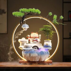 ZENFLOW Fountain with LED Halo