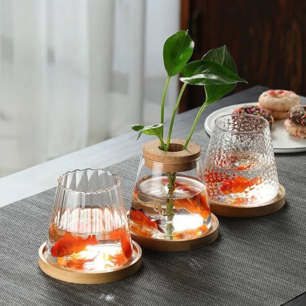 AZURA Harmony Glass Nano-Aquarium & Floral Vase - Image 2