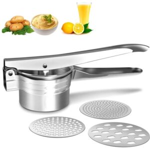 StahlEdge Pro-Press Potato Ricer – Heavy Duty Stainless Steel Masher