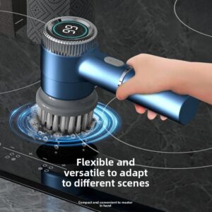 SwiftScrub Speed Electric Spin Scrubber with LED Display