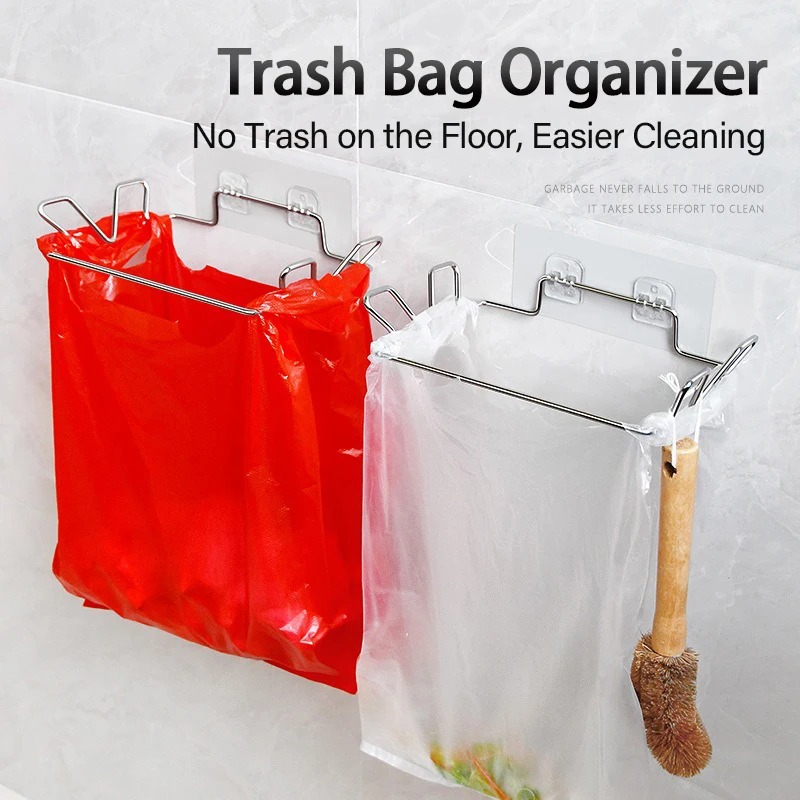 AZURA Wall-Mount Trash Bag Organizer