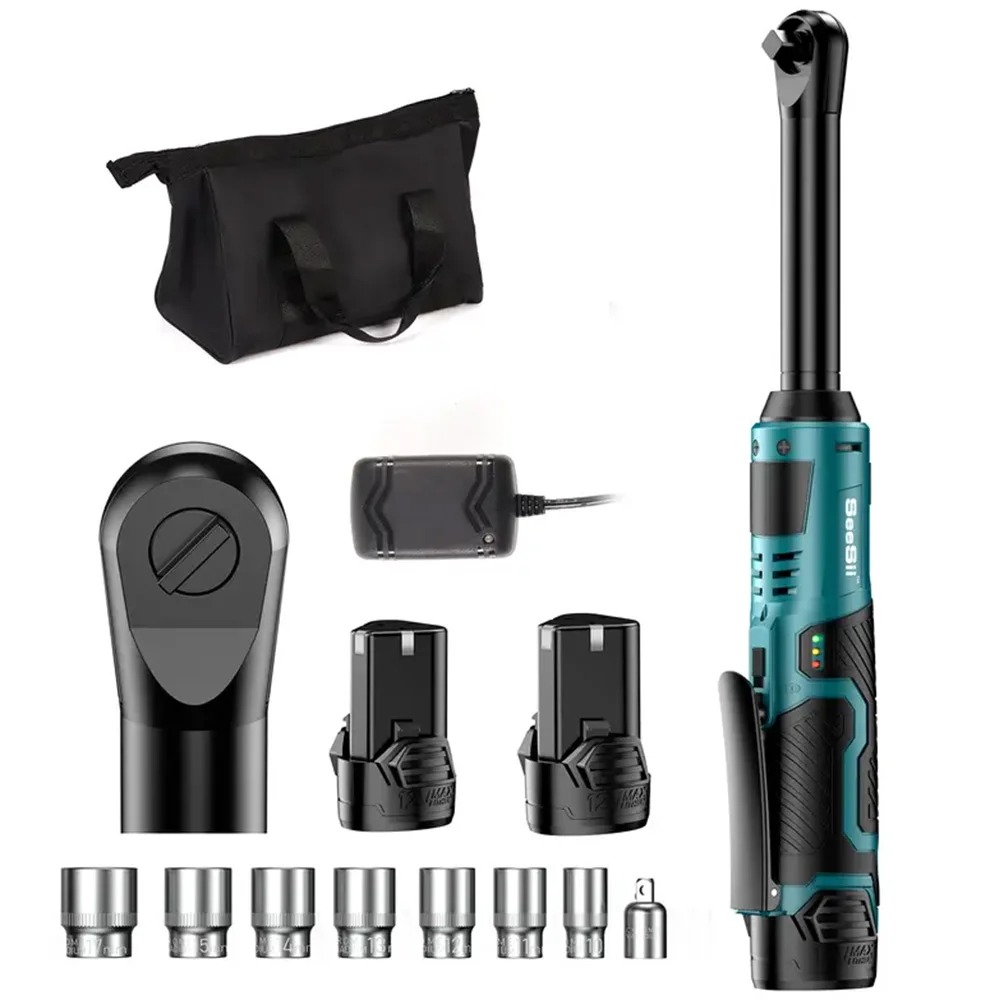 SeeSii Professional Cordless High-Torque Electric Ratchet Wrench - Image 2
