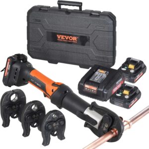 VEVOR 18V Cordless Hydraulic Pipe Crimping Tool Kit