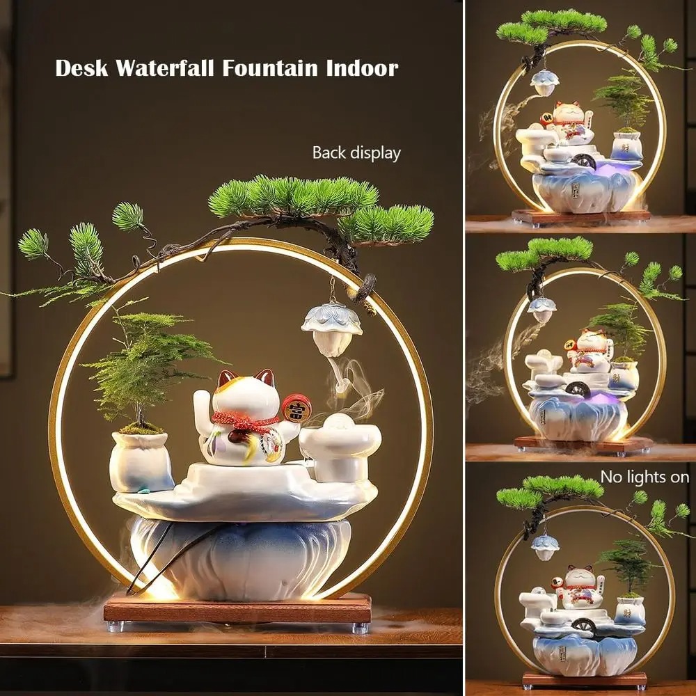 ZENFLOW Fountain with LED Halo - Image 3