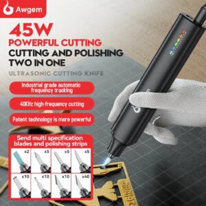 Awgem 45W Ultrasonic Precision Cutting & Polishing Knife