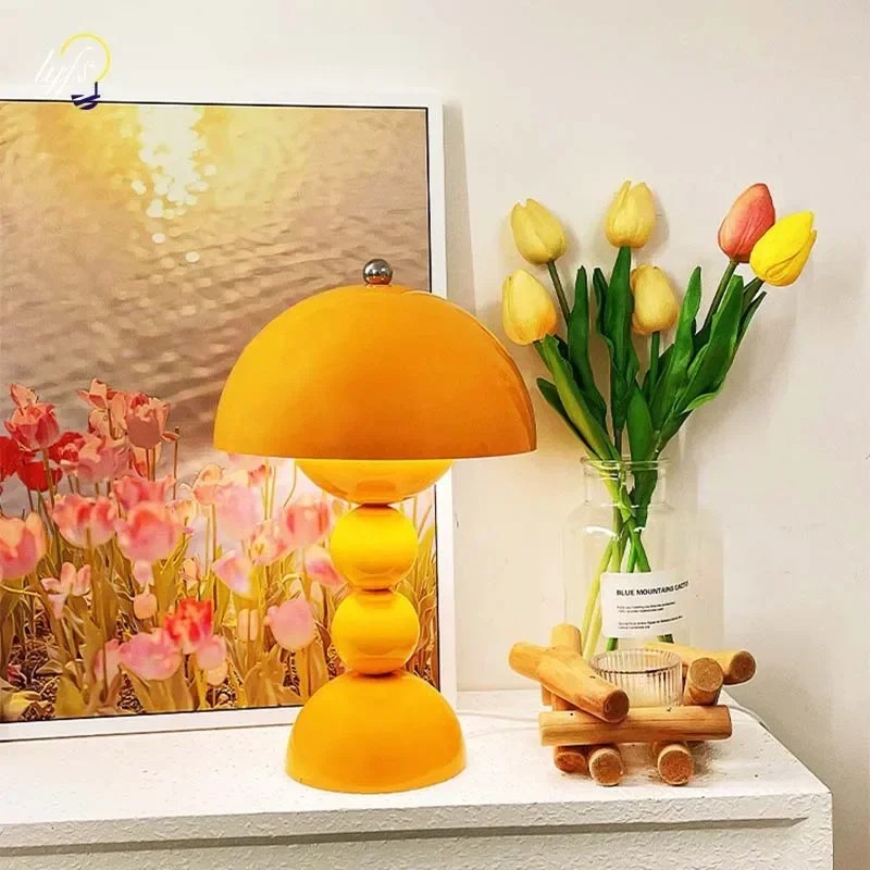 AetherGrow Retro Pop Mushroom Table Lamp - Image 3