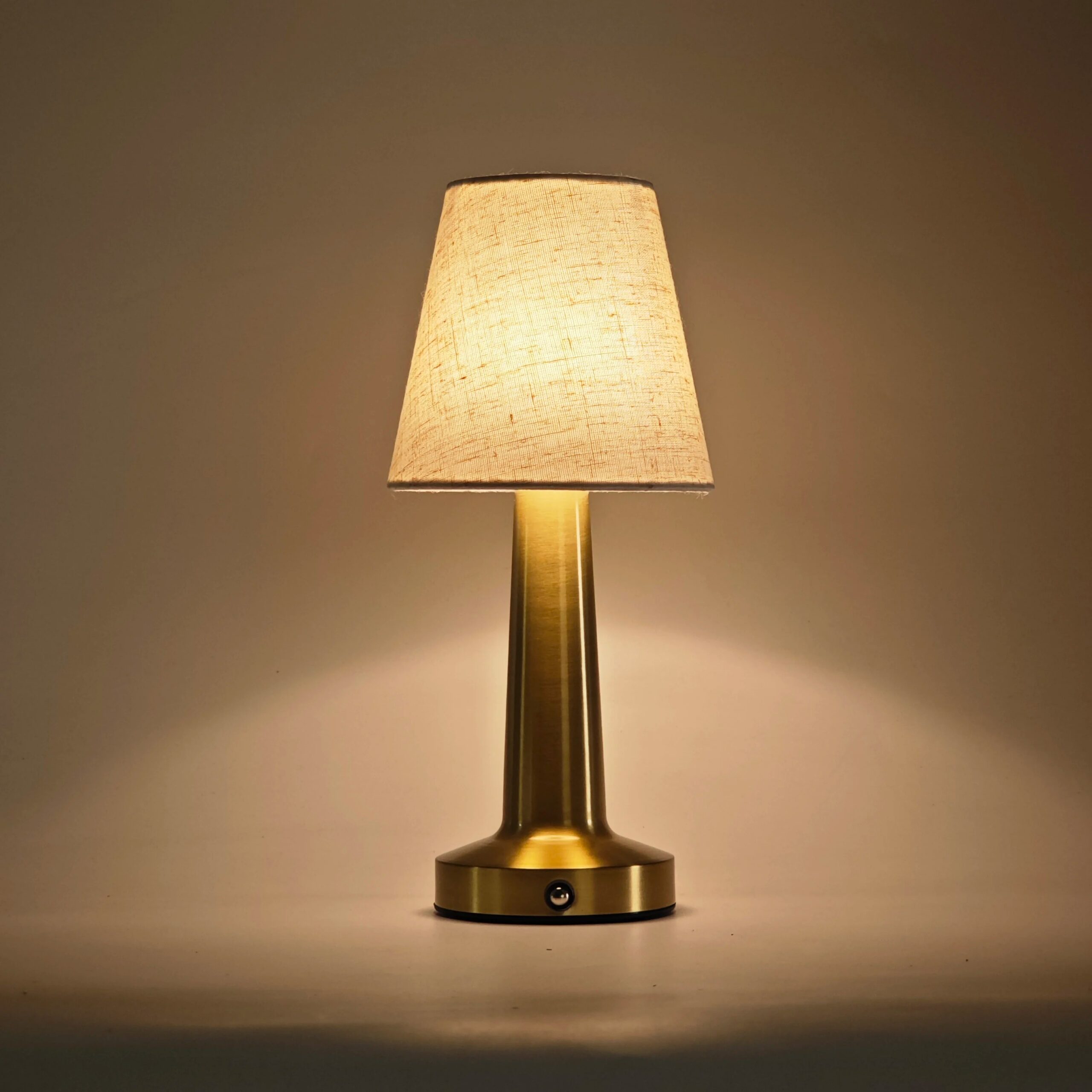 AetherGlow Heritage Glow Cordless Fabric Table Lamp