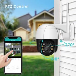 VisionGuard Smart Security Camera – 360° WiFi Surveillance