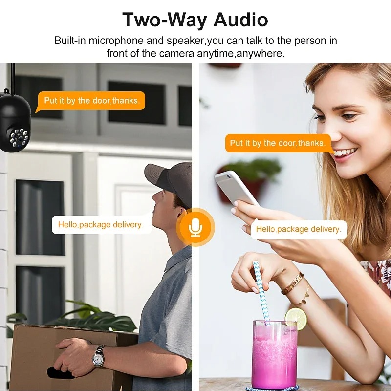 VisionGuard Dual-Lens 4K Ultra HD WiFi Security Camera - Image 3