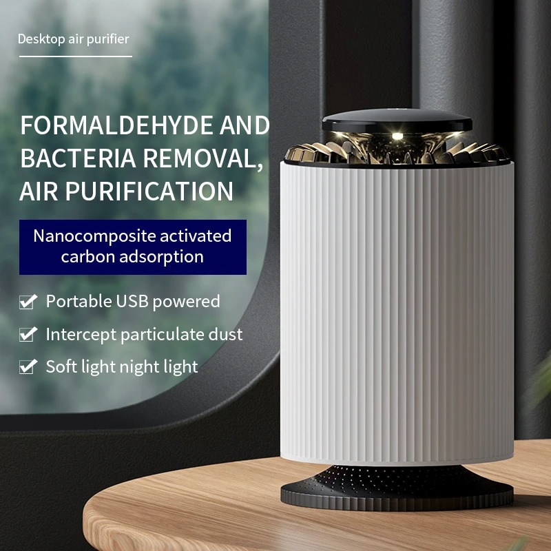 AquaZen Desktop Air Purifier – Nano-Carbon Formaldehyde & Odor Remover - Image 4