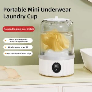 AquaSwift Mini – Portable Desktop Electric Washing Machine