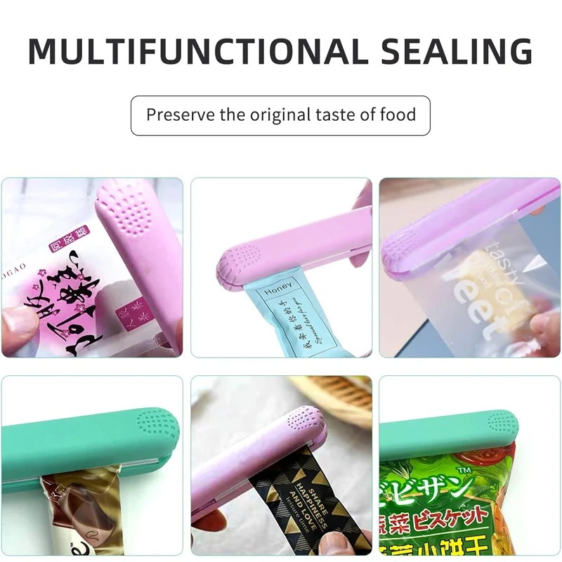 ZipPulse Precision Mini Sealer – 1-Second Airtight Heat Sealing Tool