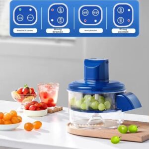 SOKANY Smart Electric Fruit Peeler – One-Button Automatic Pulp & Skin Separator