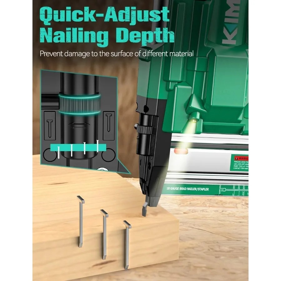 KIMO 20V Max Lithium-Ion Power Tacker - Image 4