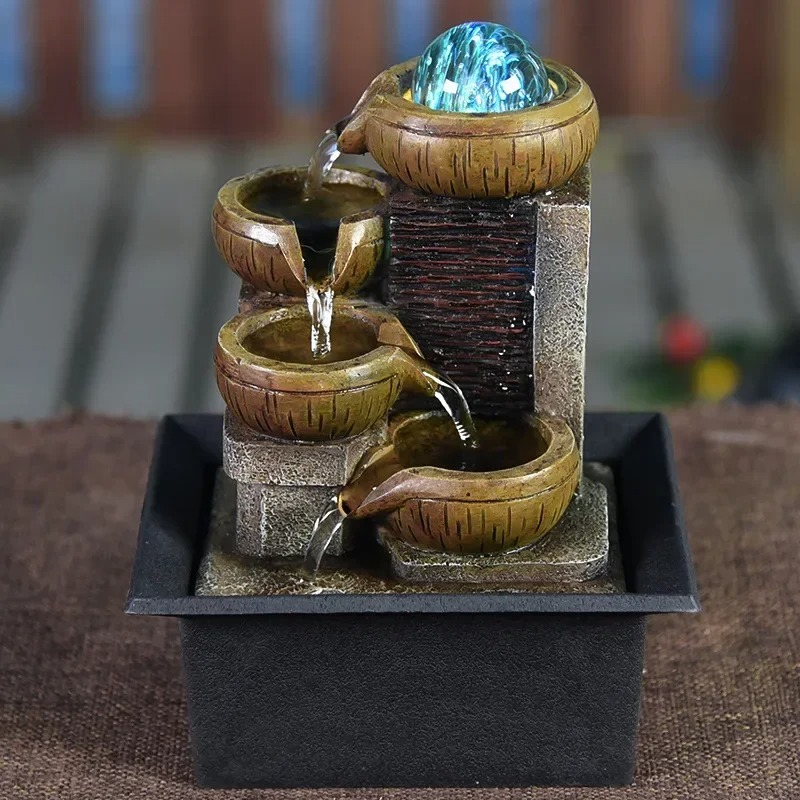 MASTER-TORQUE 4-Tier Cascading Tabletop Fountain - Image 3
