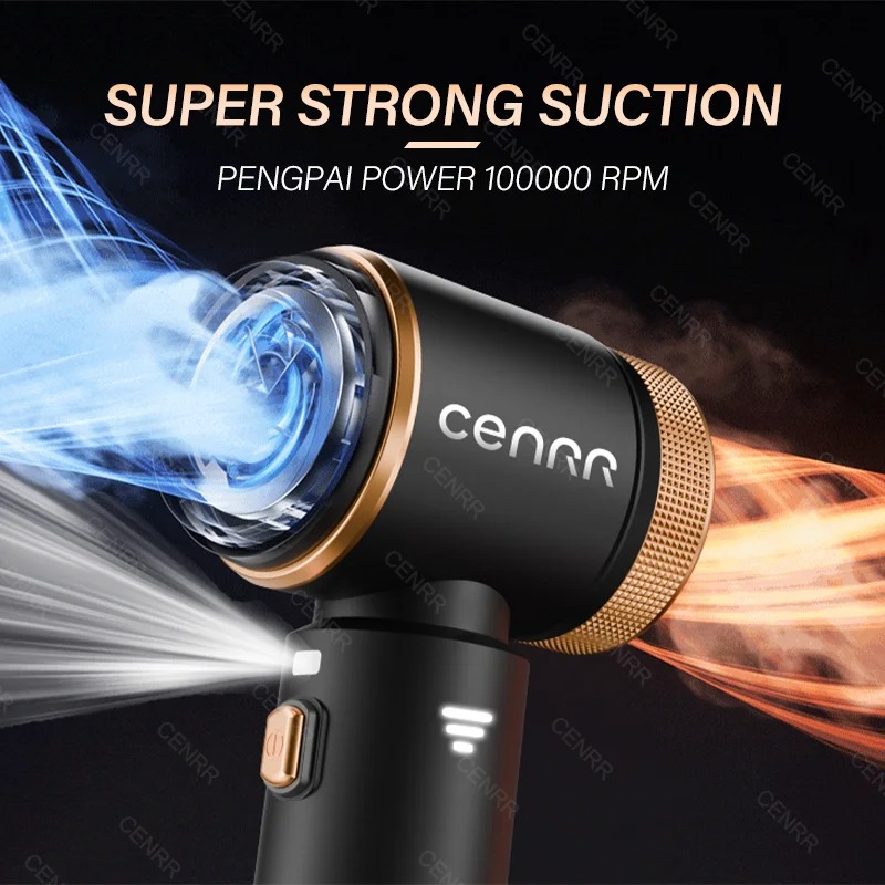 CENRR TECH High-Power Cordless Handheld Vacuum - Image 3