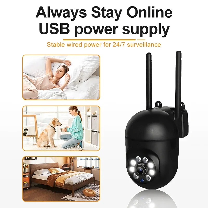 VisionGuard Dual-Lens 4K Ultra HD WiFi Security Camera - Image 4