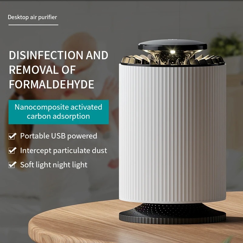 AquaZen Desktop Air Purifier – Nano-Carbon Formaldehyde & Odor Remover - Image 5