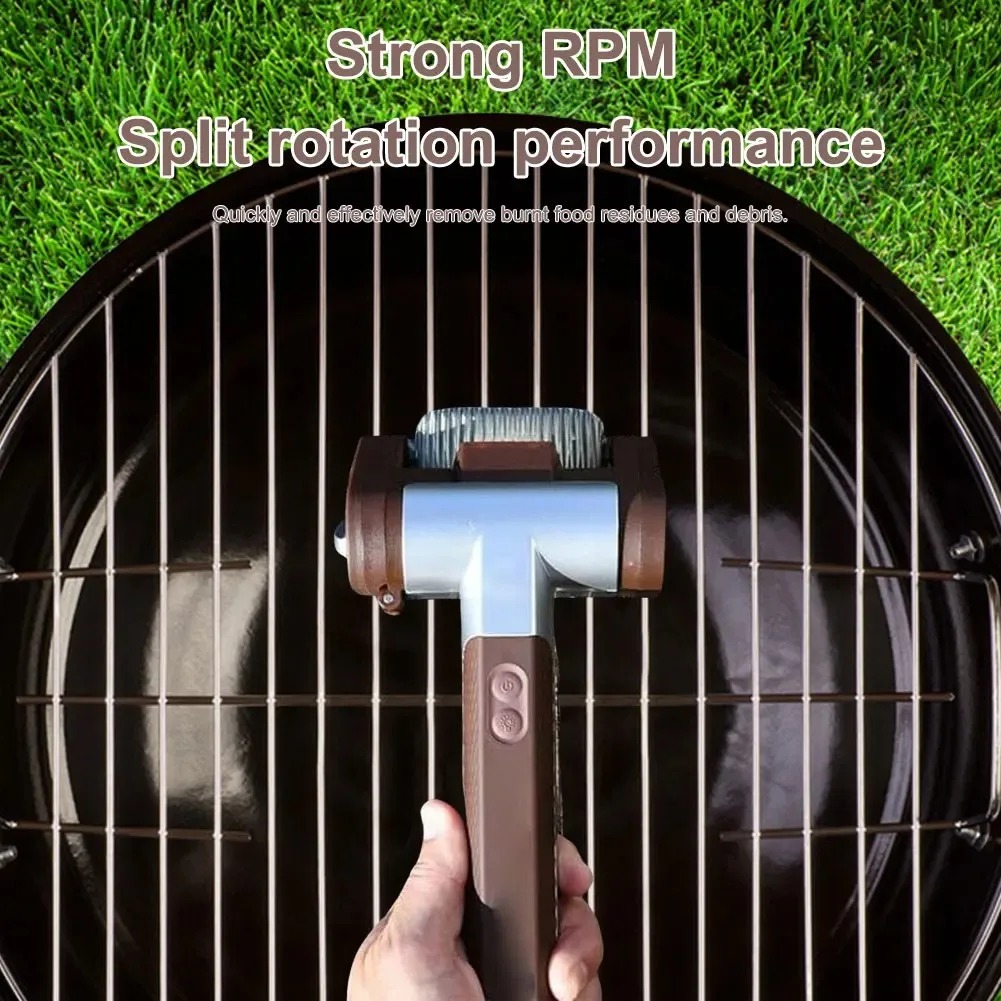 StahlEdge GrillMaster Pro – Heavy-Duty Stainless Steel Mesh BBQ Cleaning Brush - Image 4