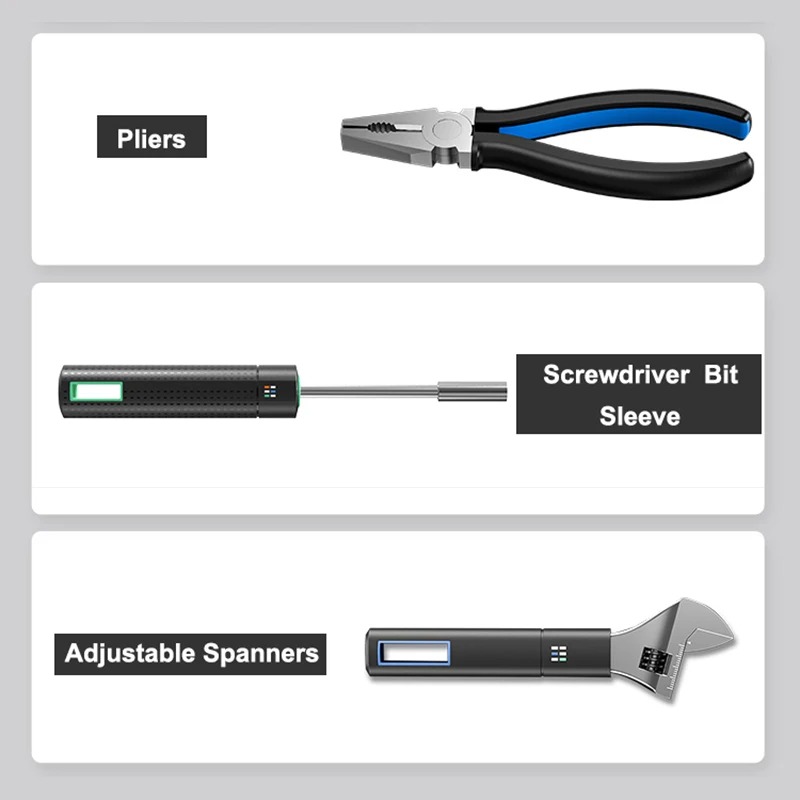 All-In-One Professional Hand Tool Kit with Carrying Case - Image 5