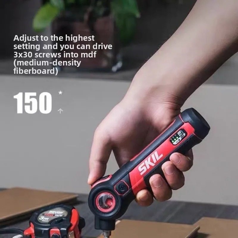 SKIL 4V Pivot Grip Cordless Rechargeable Screwdriver - Image 5