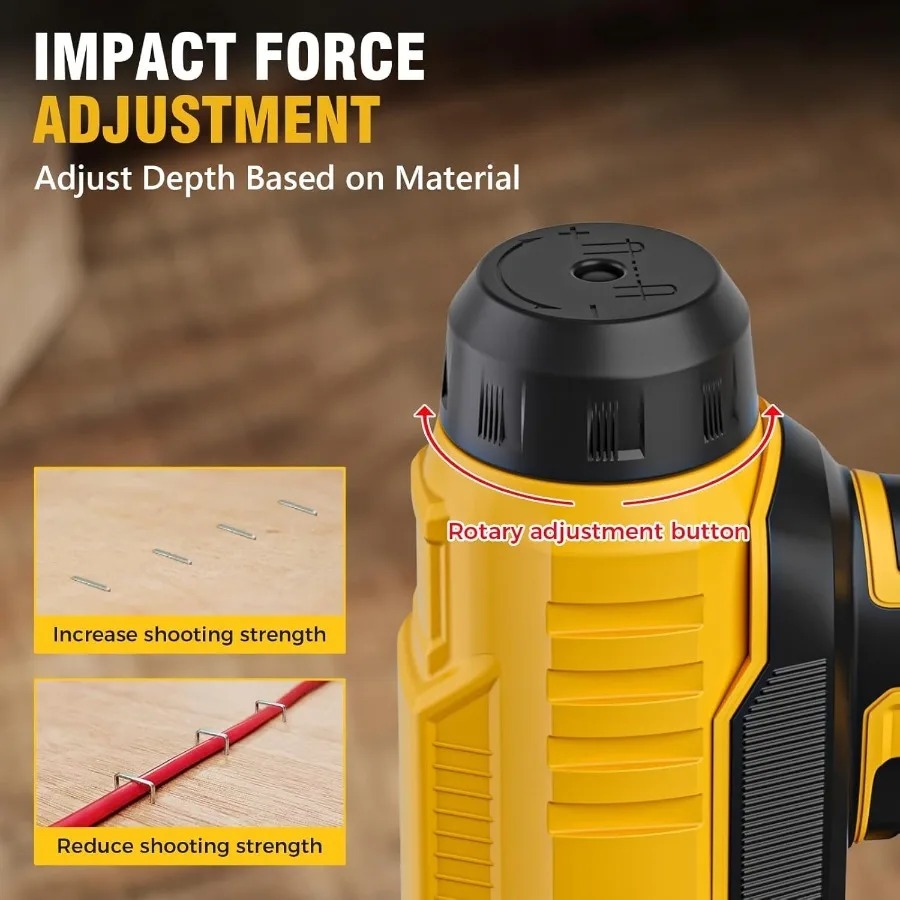 HILDA Professional 20V Cordless 2-in-1 Brad Nailer & Stapler - Image 4