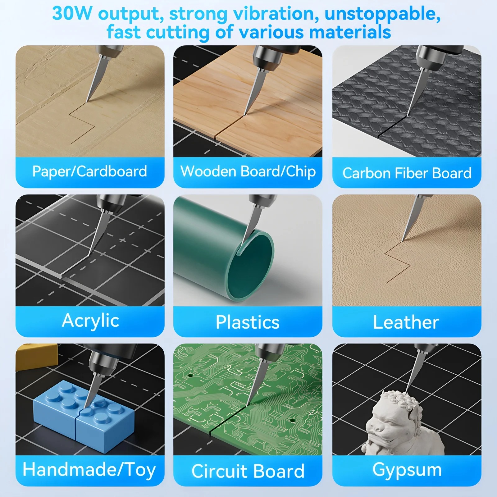 Awgem 45W Ultrasonic Precision Cutting & Polishing Knife - Image 4