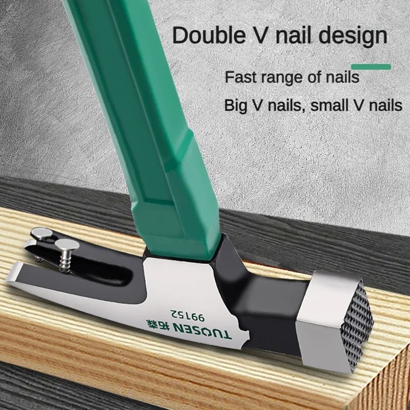 TUOSEN Professional Magnetic Claw Hammer with Nail Starter - Image 4
