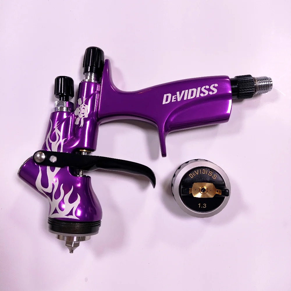 DEVIDISS Custom Edition Purple Anodized Paint Gun - Image 5