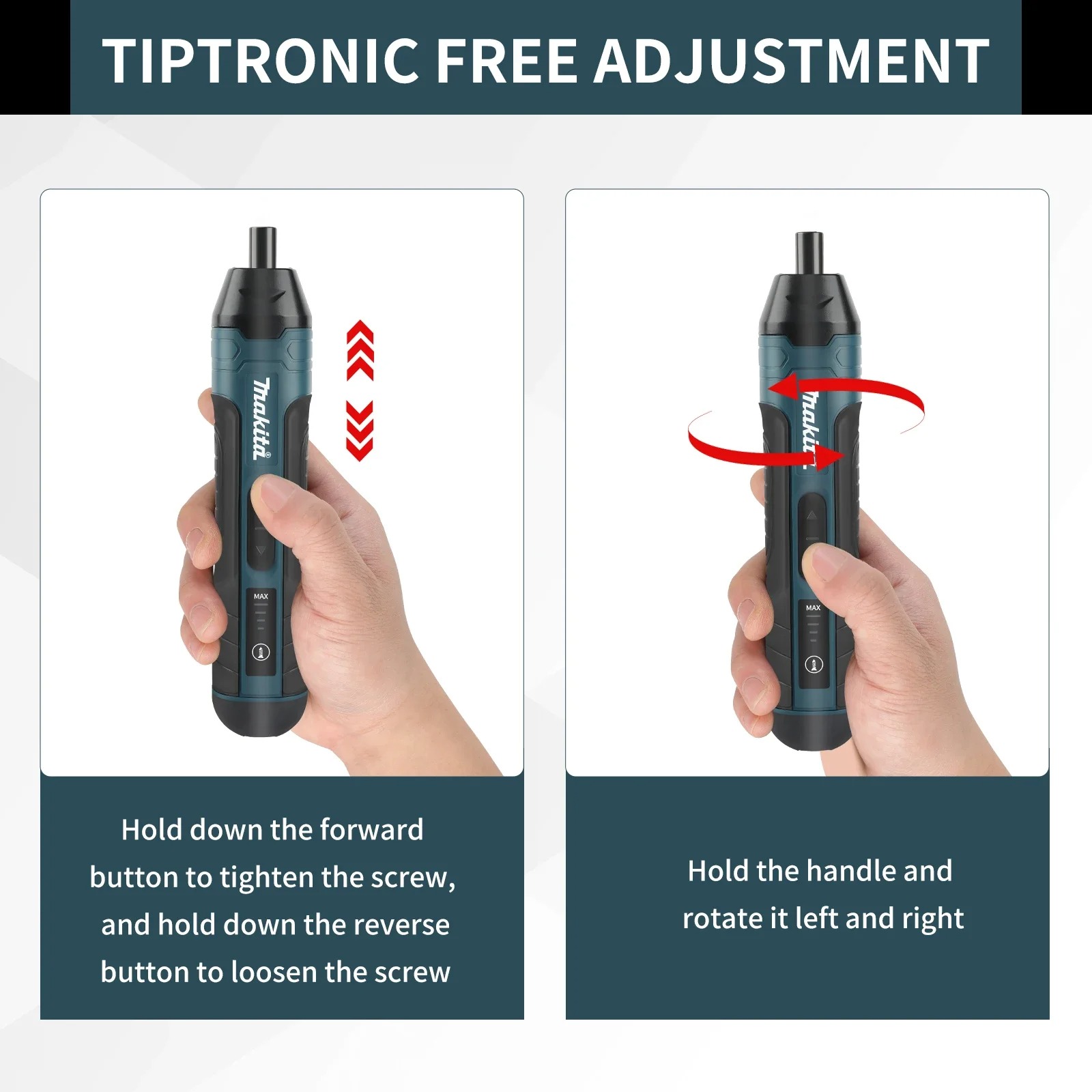 MAKITA 3.6V Smart Cordless Tiptronic Screwdriver - Image 3