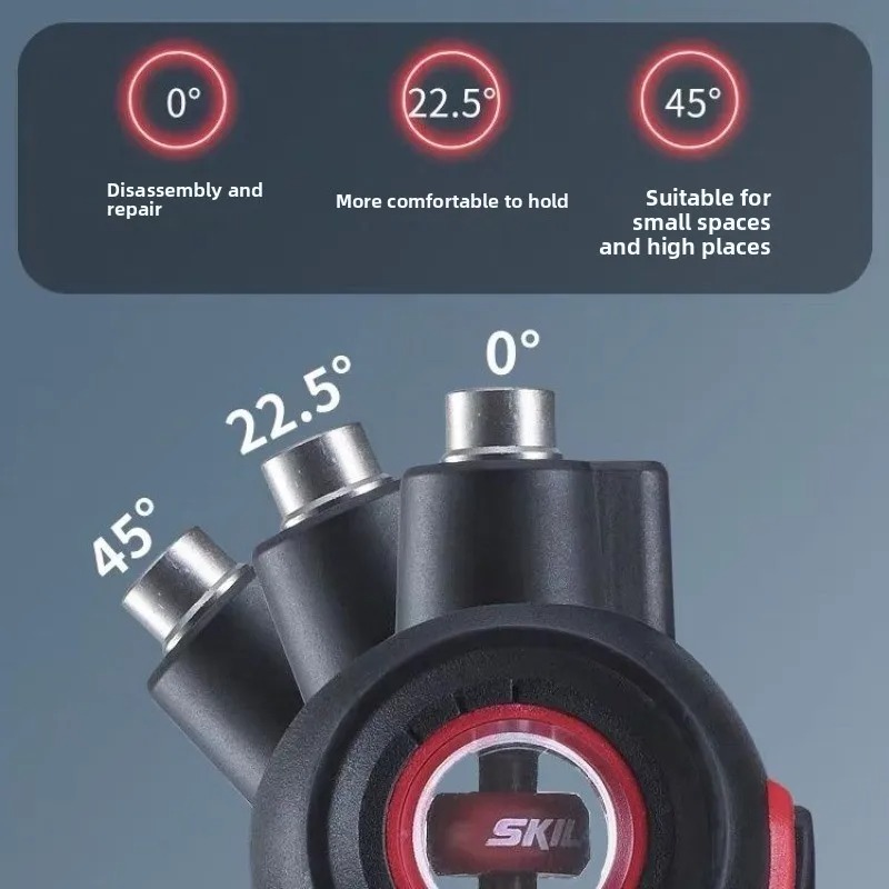 SKIL 4V Pivot Grip Cordless Rechargeable Screwdriver - Image 6