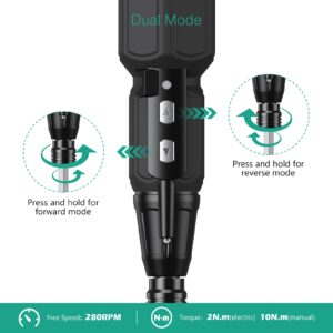 FELLED Professional Dual-Mode Precision Electric Screwdriver