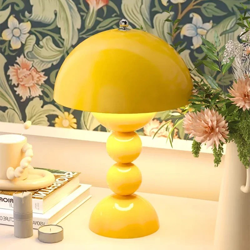 AetherGrow Retro Pop Mushroom Table Lamp