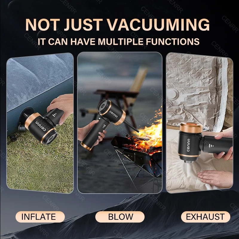 CENRR TECH High-Power Cordless Handheld Vacuum - Image 4