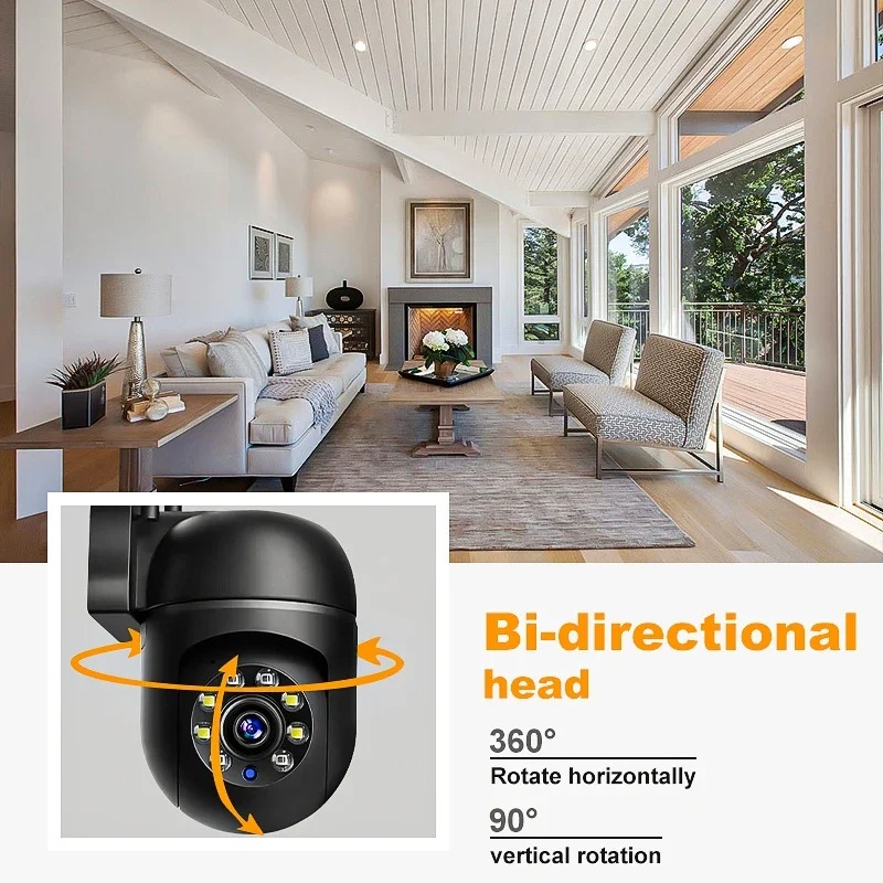 VisionGuard Dual-Lens 4K Ultra HD WiFi Security Camera - Image 5