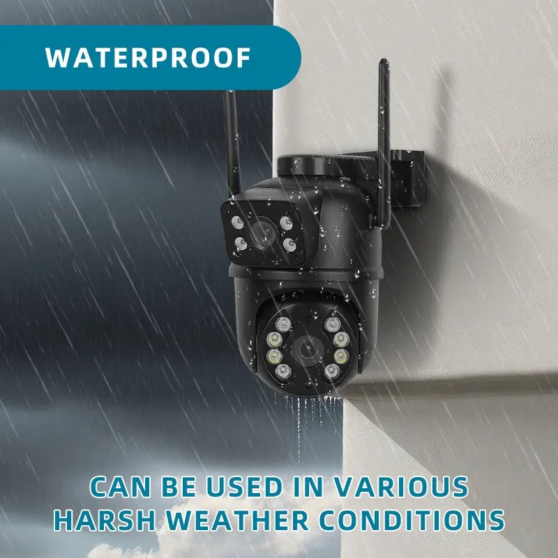 VisionGuard Dual-Lens 4K Ultra HD Outdoor Security Camera - Image 5