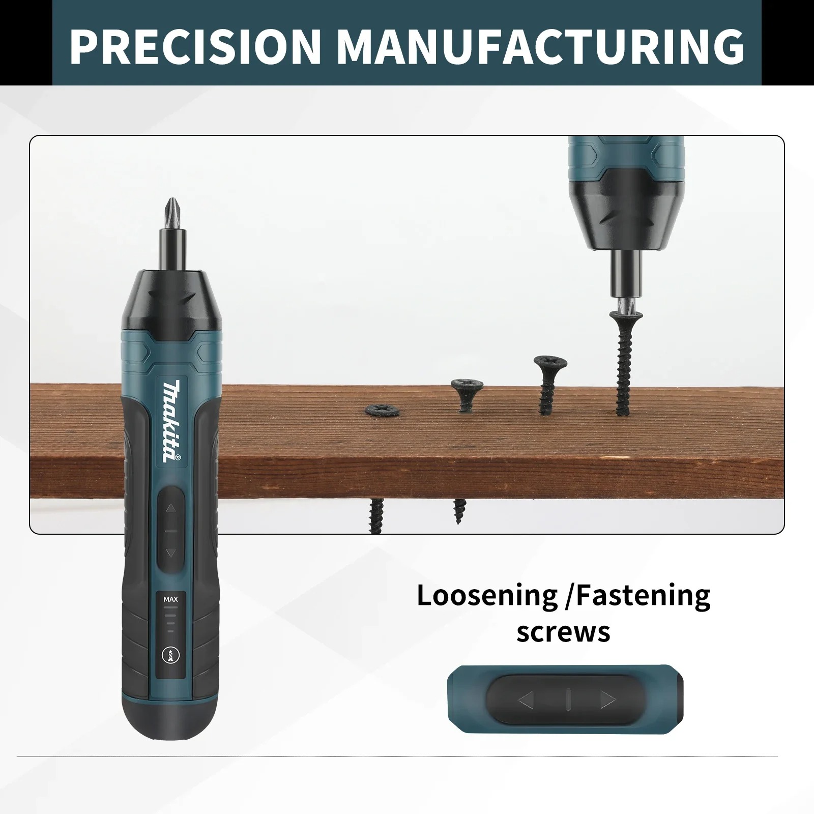 MAKITA 3.6V Smart Cordless Tiptronic Screwdriver - Image 4