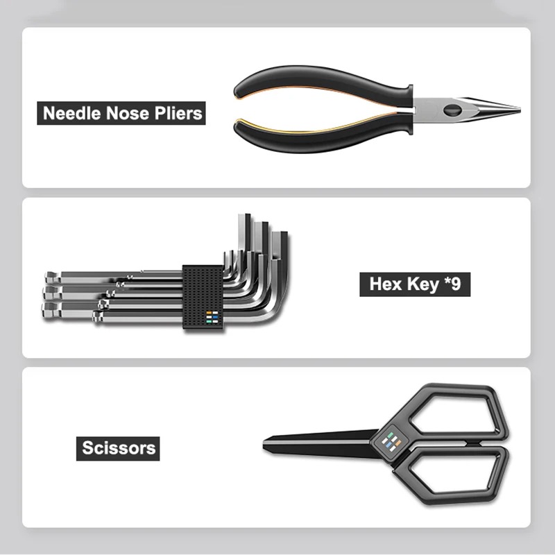 All-In-One Professional Hand Tool Kit with Carrying Case - Image 7