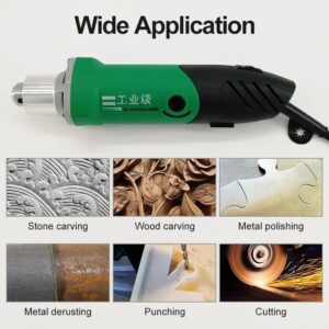 DEVIDISS Professional 6-Level Adjustable Speed Electric Die Grinder