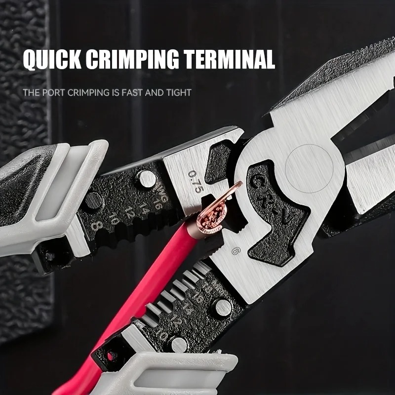 TUOSEN Professional Multi-Functional Heavy-Duty Wire Cutters & Pliers - Image 6