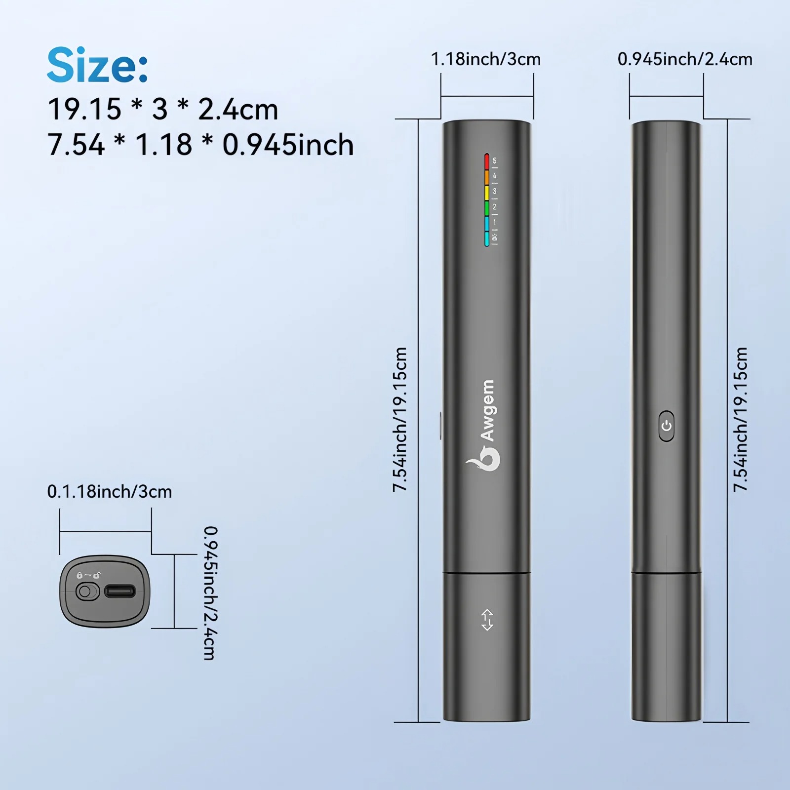 Awgem 45W Ultrasonic Precision Cutting & Polishing Knife - Image 6