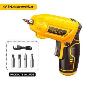 Deli 3.6V Smart Rechargeable Electric Screwdriver