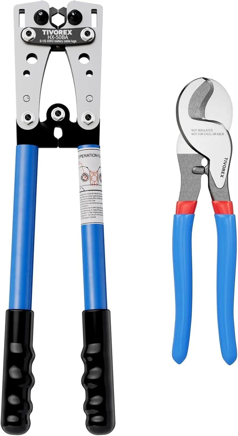 SeeSiiProfessional Manual Hydraulic Cable Terminal Crimper - Image 8