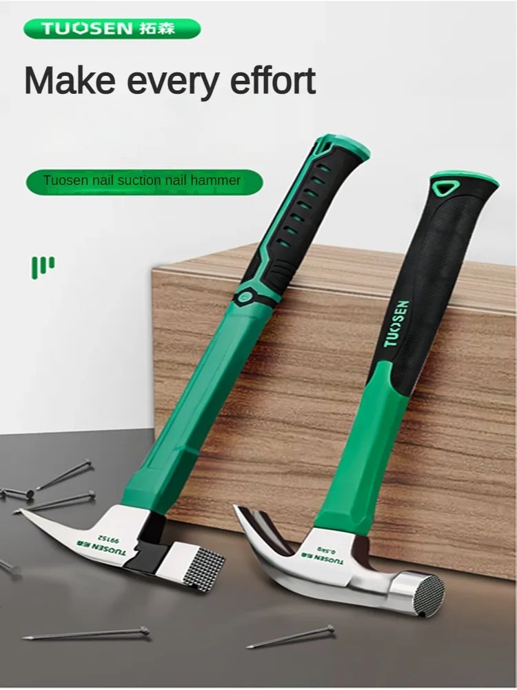 TUOSEN Professional Magnetic Claw Hammer with Nail Starter - Image 6