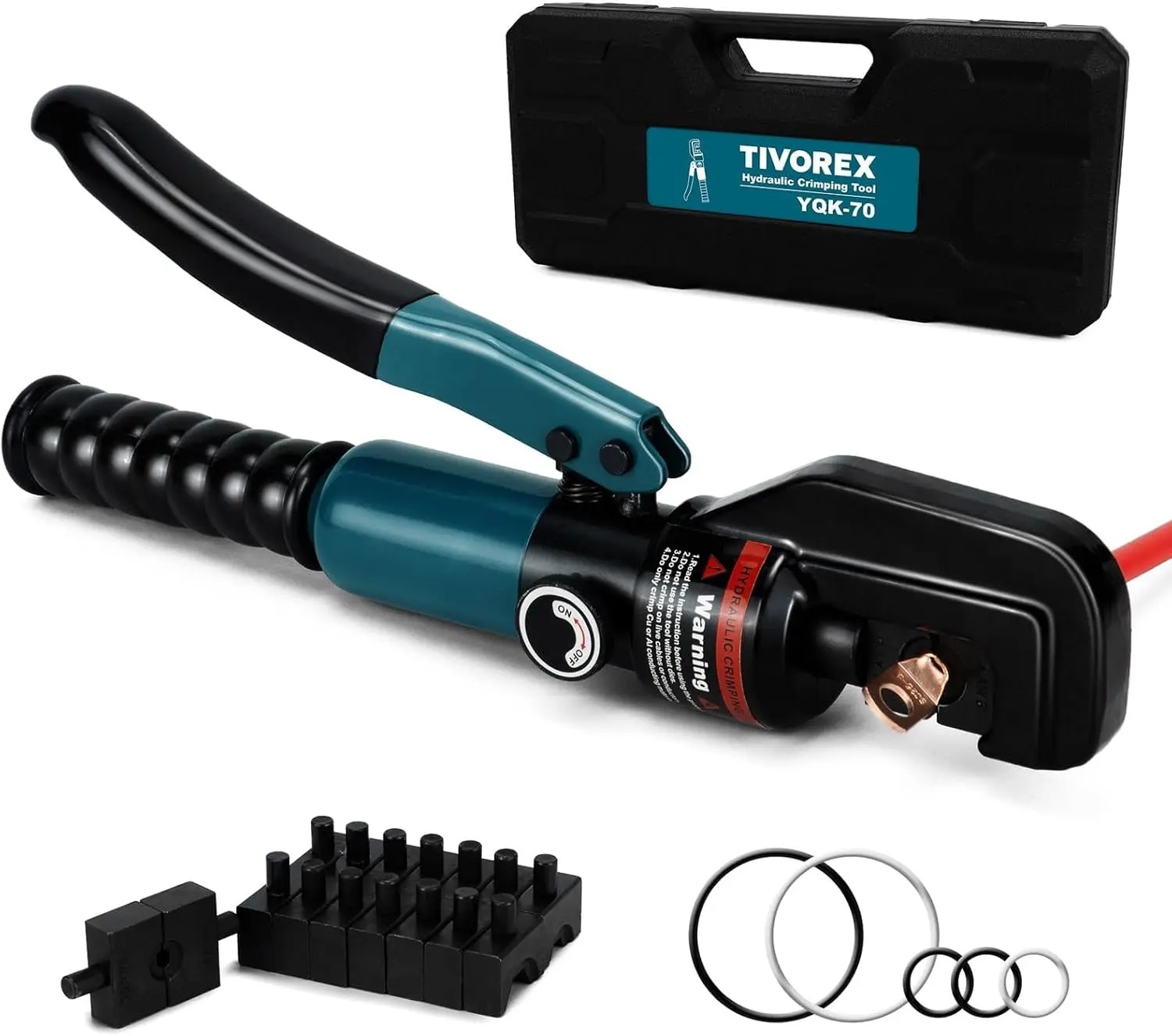 SeeSiiProfessional Manual Hydraulic Cable Terminal Crimper - Image 9